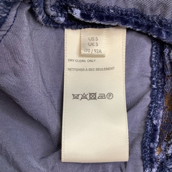 FREE PEOPLE Yours Truly Velvet Top in Wild Moon Size S - Picture 14 of 16